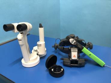 Strumenti oculista veterinario